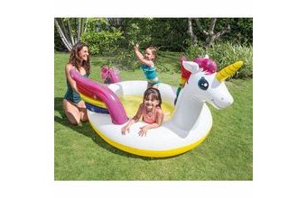 Nafukovací bazén dětský - jednorožec - unicorn - 272 x 193 x 104 cm