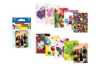 jmenovky na dárky srdečné 10ks 1240751