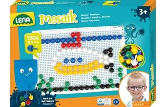 Mozaika velká,15 mm barevná hladká