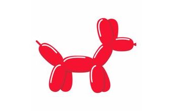 Tvarovací balónek červený