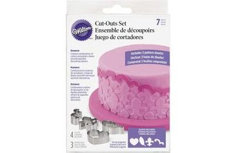 Vypichovače Wilton sada s romance motivy 7ks