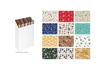 balící papír vánoční role klasik 5x100x70 MIX 5811129