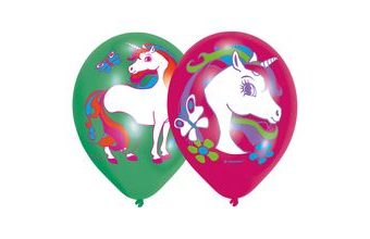 Jednorožec balonky 6 ks 27,5 cm