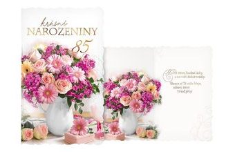 přání k narozeninám 85 M11-515 H PRANI_H_496