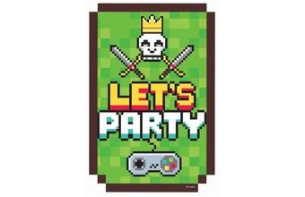 Pozvánky Minecraft - 6ks