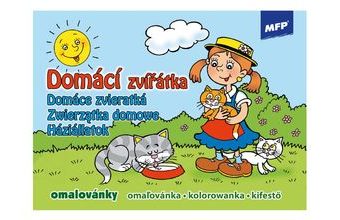 omalovánky Domácí zvířátka 5300210