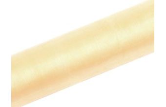 Organza krémová 16 cm x 9 m