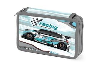 Penál 2 patra Auto - Racing