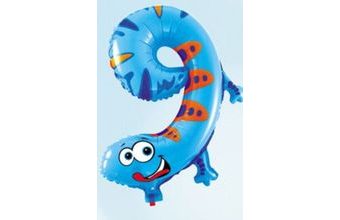 Balón foliový Mlok 35 cm 9 (NELZE PLNIT HELIEM)