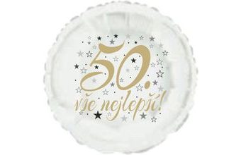 50. narozeniny balónek kruh