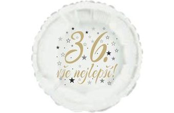 36. narozeniny balónek kruh