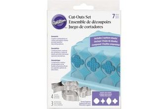 Vypichovače Wilton sada geometrické tvary 7ks