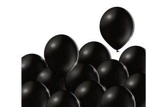 Balónky černé 025 - 100 kusů