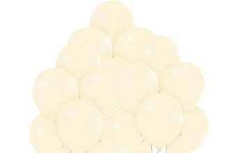 Balónky smetanové 016 - 50 kusů