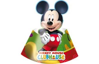 Mickey Mouse čepičky 6ks