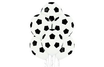 Fotbalový míč balónky 6 ks 30 cm