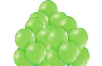 Balónky limetkově zelené 014 - 50 kusů