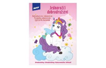 omalovánky A4 Jednorožčí dobrodružství 210x276mm/32 5301112