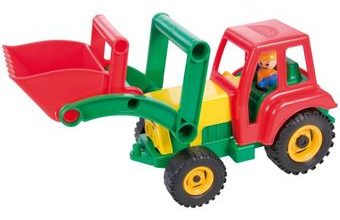Aktivní traktor se lžící - hračka
