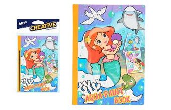 malování vodou - kniha 8 obrázků 1003 (145x208mm) 5301052