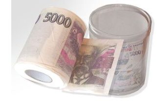 Toaletní papír 5000 Kč