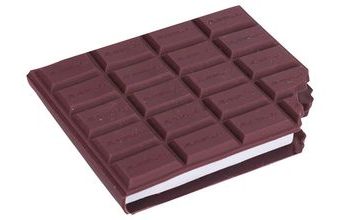 Notes W019229 8,5x10 cm - Čokoláda