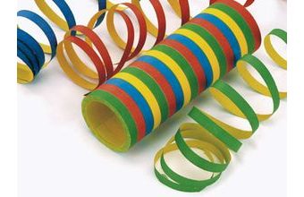 Serpentýny pruhované 4 metry