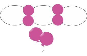 Balónek bordó metalický 087