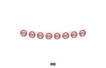 Girlanda dopravní značka 60, 12 m