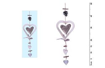 srdce dřevěné 50cm závěs JK-2481C 8885516