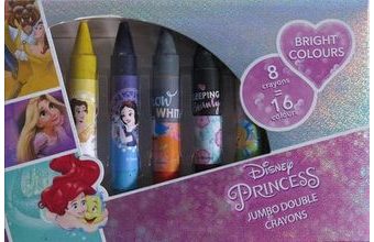 Princess oboustranné voskovky 8 ks