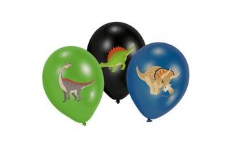 Dinosaurus balónky 6 ks 28 cm Amscan