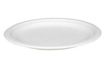 Talíř kulatý BIO cukrová třtina - 50ks - 22 cm