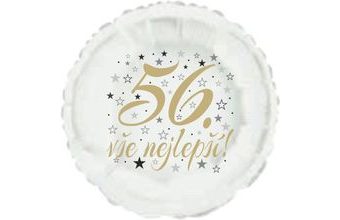 56. narozeniny balónek kruh