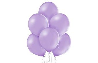 Balónky levandulové 009 - 10 kusů