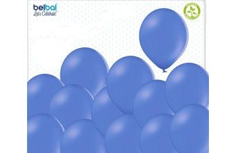 Balónky modré chrpa 017 - 100 kusů