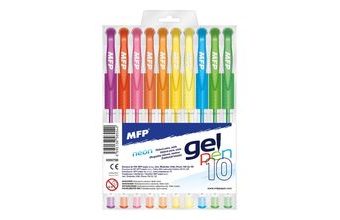 gelové pero set NEON 10 ks GN1068-10 6000798
