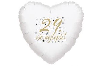 29. narozeniny balónek srdce