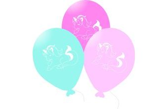 Balónky jednorožec 6 ks 27 cm