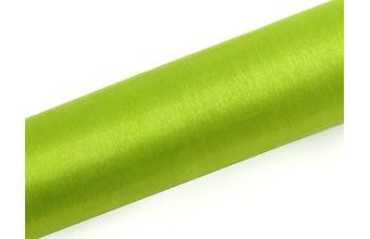 Organza světle zelená 16 cm x 9 m