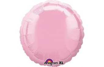 Balónek kruh Pink Iridescent