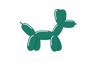 Tvarovací balónek zelený Belbal