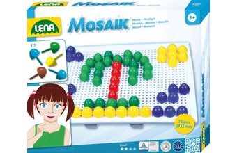 Mozaika malá,80 ks,15 mm, hladká