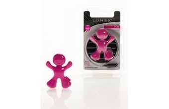 Vůně do auta panáček Leonardo FIORI FLOW růžový