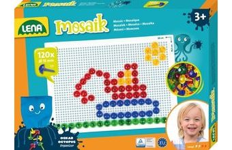 Mozaika velká, 15mm transparentní