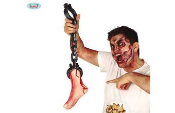 Krvavá noha na řetězu 65cm