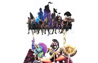 Zápich do dortu Fortnite - 5 ks