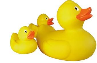 Kačení rodinka, bez ftalátů, 14,23 cm, v sáčku