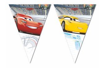 Cars vlajka 2,3m 9ks