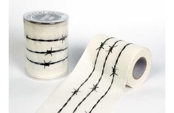 Toaletní papír - ostnatý drát